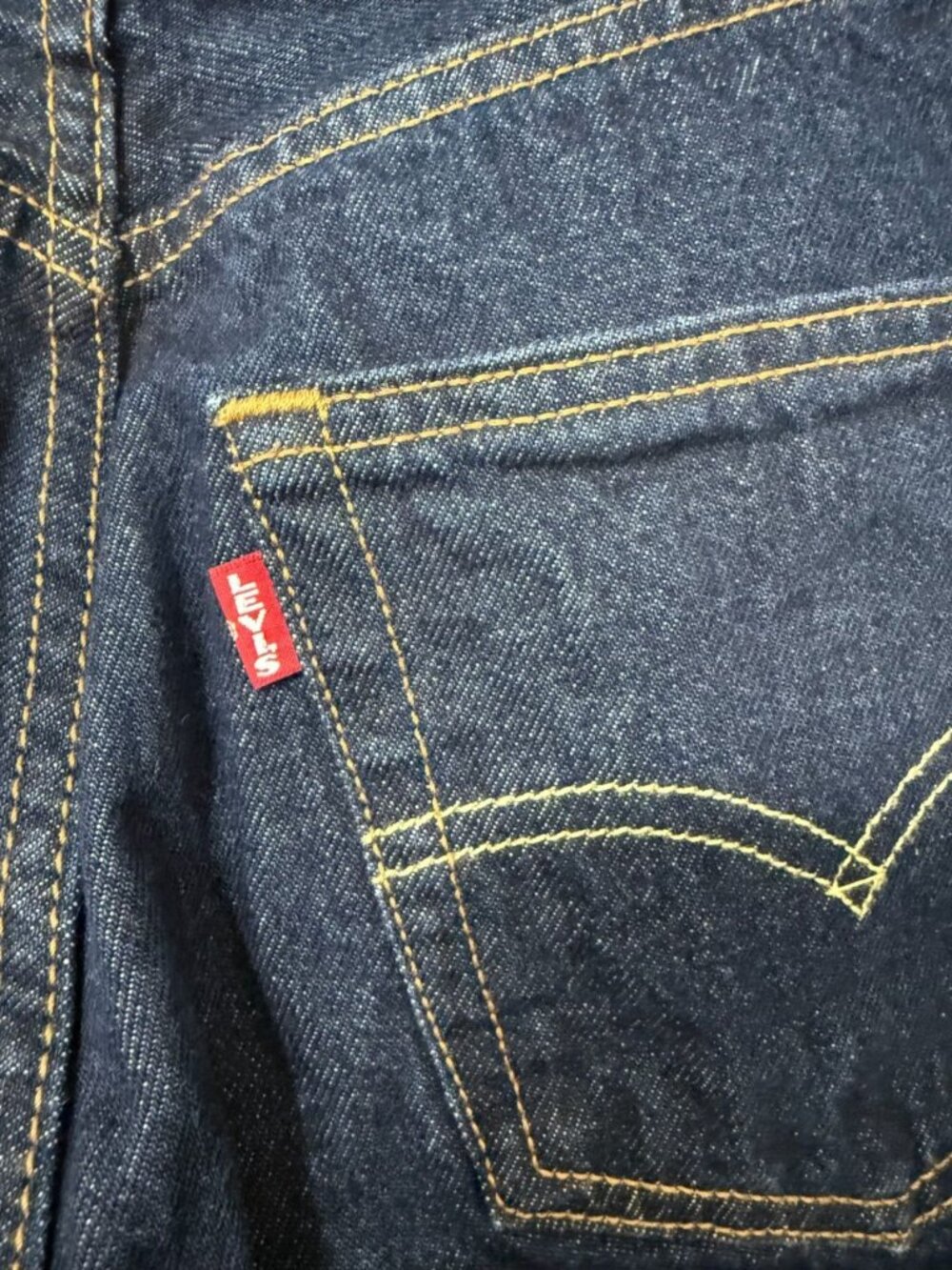 Levi's Women's 501 90s Western Jeans Button Fly Dark Indigo Classic Size W27xL30 - Picture 7 of 15